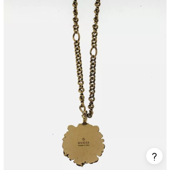 Gold Lion Gucci Chain Necklace - Picture 4 of 4
